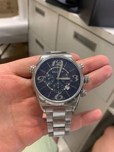 LOT! MILLERET XXL CHRONOGRAPH M176 Šveitsi käekellad (9 foto / 9)