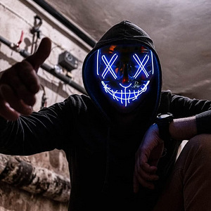 LOT! UUS Daikoye LED Halloweeni mask (5 foto / 6)