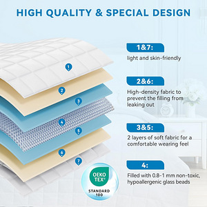 LOT! Raskustekk 7 kg, 155 x 220 cm Weighted Blanket (4 foto / 8)