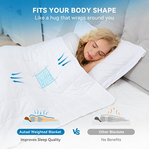 LOT! Raskustekk 7 kg, 155 x 220 cm Weighted Blanket (6 foto / 8)