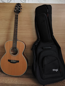 Гитара Takamine GN20-NS + чехол Stagg и струны