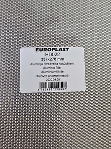 Metallist rasvafilter Europlast HD022 (2 foto / 2)