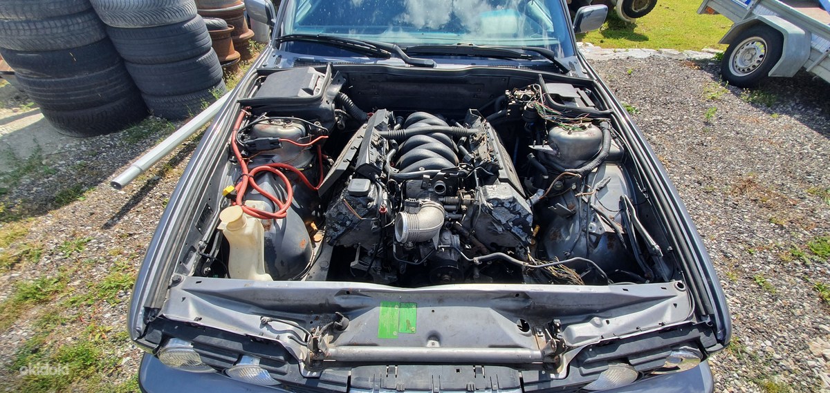 Бмв Е34 V8 Мотор