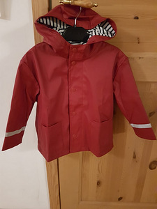 Новая резиновая куртка/дождевик с тканевой подкладкой110/116