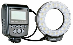LED macro ring flash Meike FC110 (1 foto / 3)