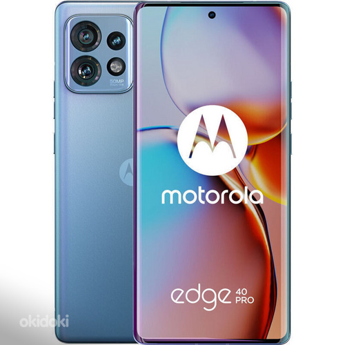 Motorola Edge 40 Pro 256GB Lunar Blue (фото #1)