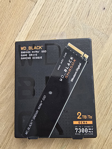 WD Black SN850X NVMe SSD 2TB (1 foto / 2)