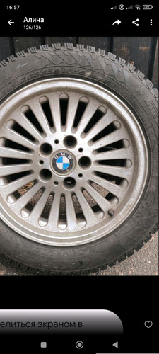 BMW originaalvelgede komplekt R16