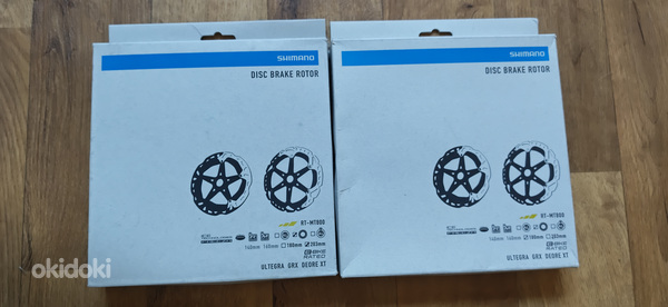 Shimano XT RT-MT800 Center-Lock 180mm 203mm pidurikettad 2tk