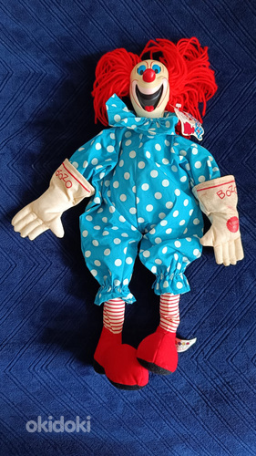Мягкая игрушка клоун Бозо. (фото #1)