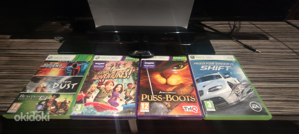 Xbox360 + 8 игр (фото #2)