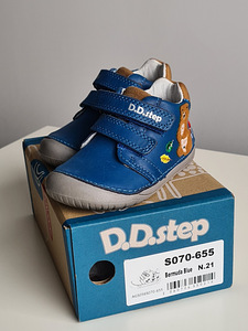 D.D.Step barefoot nahast poolsaapad (suurus nr 21) (3 foto / 3)