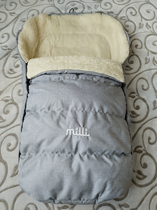 Milli спальный мешок на овчине в коляску