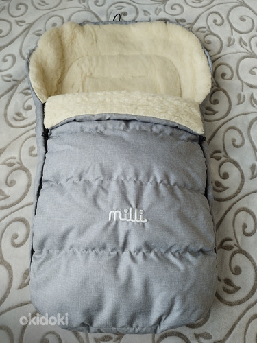 Milli спальный мешок на овчине в коляску (фото #1)