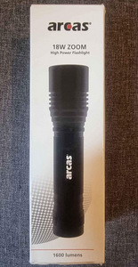 LED taskulamp Arcas 18W/1600Lm/6xAA metallist (5 foto / 7)