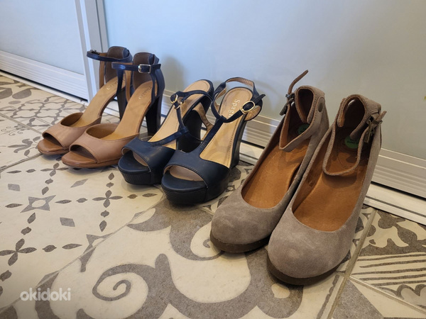 Uued sandaalid, naturaalsed, suurus 36 (foto #1)