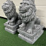 Садовая статуя льва из бетона (фото #2)