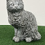 Садовая статуя бетонный кот (фото #1)