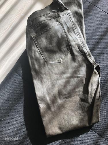 Новые узкие кожаные штаны с/м (фото #2)