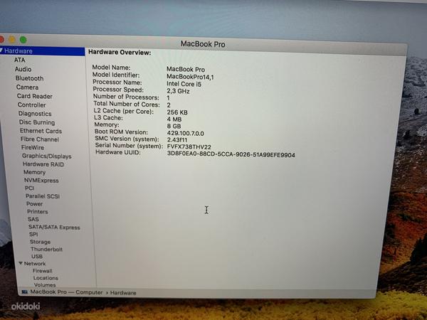 MacBook Pro (13 дюймов, 2017 г., два порта Thunderbolt 3) (фото #5)