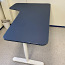 Ikea БЕКАНТ угловой письменный стол, 160x110 см, бело-синий (фото #4)