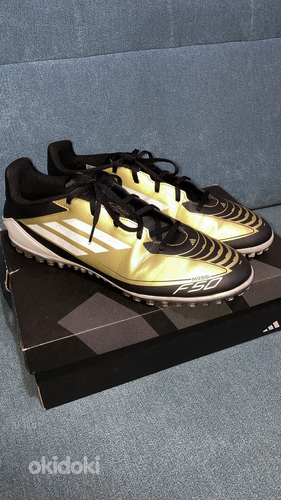 ADIDAS F50 CLUB MESSI TURF BOOTS