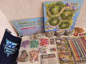 Dinosaur World (kickstarter edition) lauamäng (3 foto / 9)