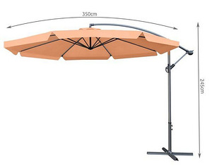 UUS GARDEN UMBRELLA 3,5m hall (9 foto / 9)