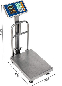 Tööstuslikud kaalud, 150 kg (8 foto / 8)