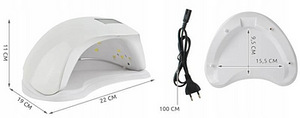 Professionaalne UV-LED küünelamp (5 foto / 7)