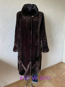 Mouton mantel naaritsa krae 40-42 (4 foto / 10)