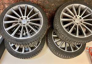 MB amg wheels and tires (1 foto / 3)