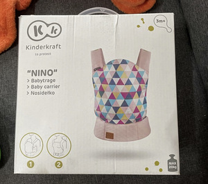 KinderKraft Nino Pink kandekott (1 foto / 3)