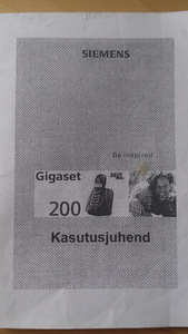 Raadiotelefon SIEMENS (3 foto / 4)