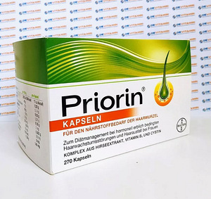 Priorini kapslid, juuksevitamiinid, 270 tk, Saksamaa (3 foto / 3)