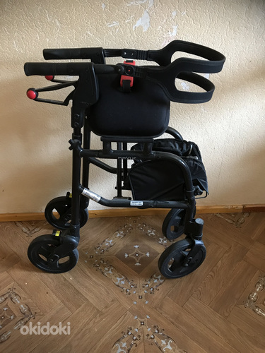 Kokkupandav kvaliteetne ratastool ja rulaator (foto #9)