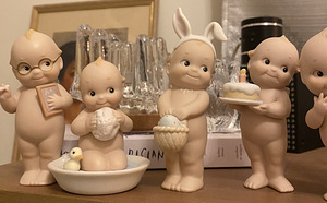 Старинные фарфоровые статуэтки enesco к Рождеству (3 фото из 3)