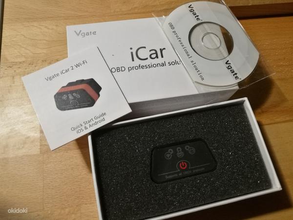 Vgate ICar2 Wifi OBD2 прибор диагностики (фото #1)