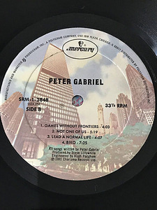 PETER GABRIEL - PETER GABRIEL (III, MELT, 1-st press USA). (8 foto / 8)