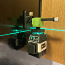Лазерный уровень зеленый с 3x360 линиями (фото #1)