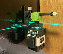Лазерный уровень зеленый с 3x360 линиями