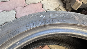 225/45 R17 Dunlop suverehvid (3 foto / 5)