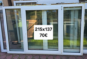 PVC aknad 7tk (1 foto / 9)