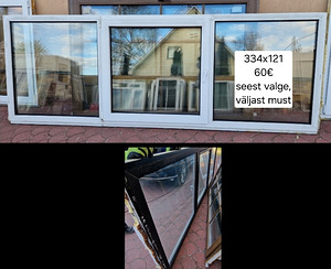 PVC aknad 7tk (3 foto / 9)