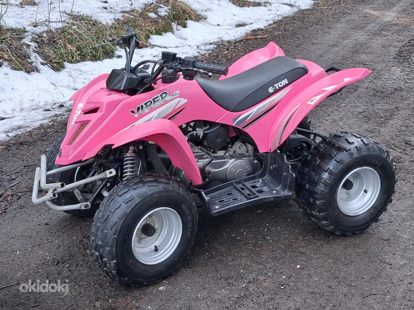Детский квадроцикл E-ton Viper 90R
