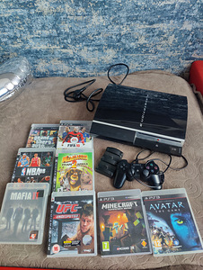 PS3 koos mängudega (1 foto / 1)