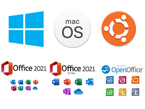 OS ja tarkvara installimine: Windows, macOS, Linux, Office
