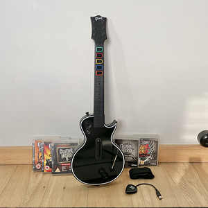Guitar Hero Les Paul kitarr & 5 mängu PS3 (1 foto / 4)