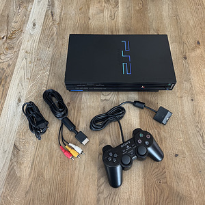 Playstation 2 mängukonsooli komplekt PS2 (1 foto / 3)