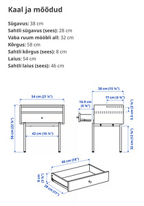Ikea RÅDMANSÖ тумбочки (5 фото из 5)